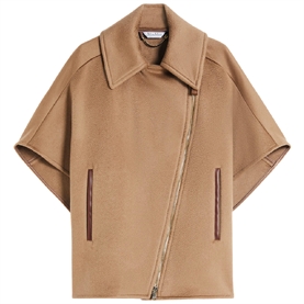 Max Mara Segnale Poncho, Camel